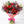 Load image into Gallery viewer, Tracey Hand-Tied - Romantic and passionate floral arrangement. Red, Pink and Purple - traditional and timeless. A classic hand-tied bouquet with an array of classic roses, Lisianthus and Lily's - same day delivery in Bournemouth.