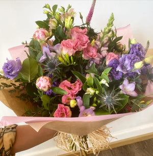 Florist Choice - let our talented Florist’s make the choice of floral bouquet for you, using the best quality, colour and design for your budget.